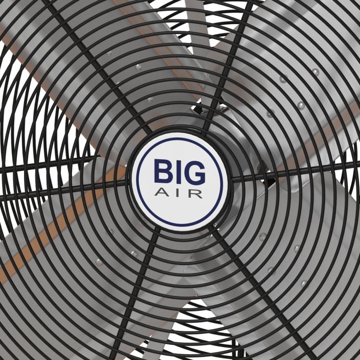 Industrial Fan 3D model