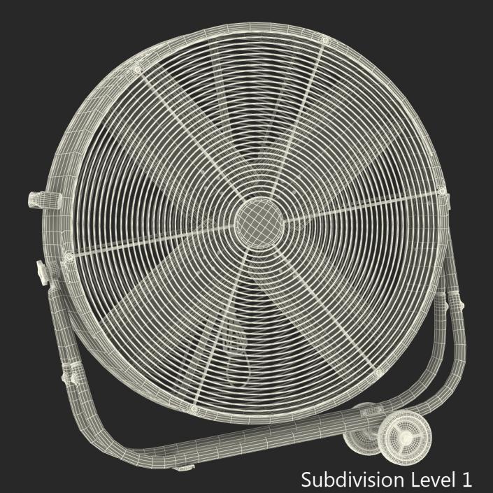 Industrial Fan 3D model