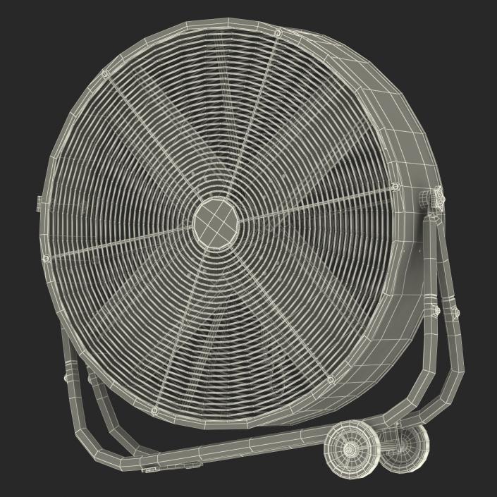 Industrial Fan 3D model