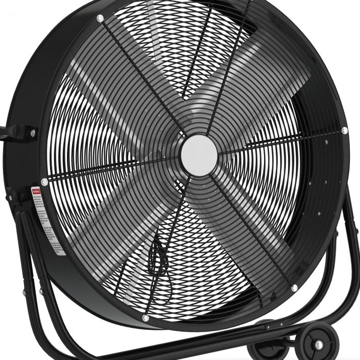 Industrial Fan Generic 3D