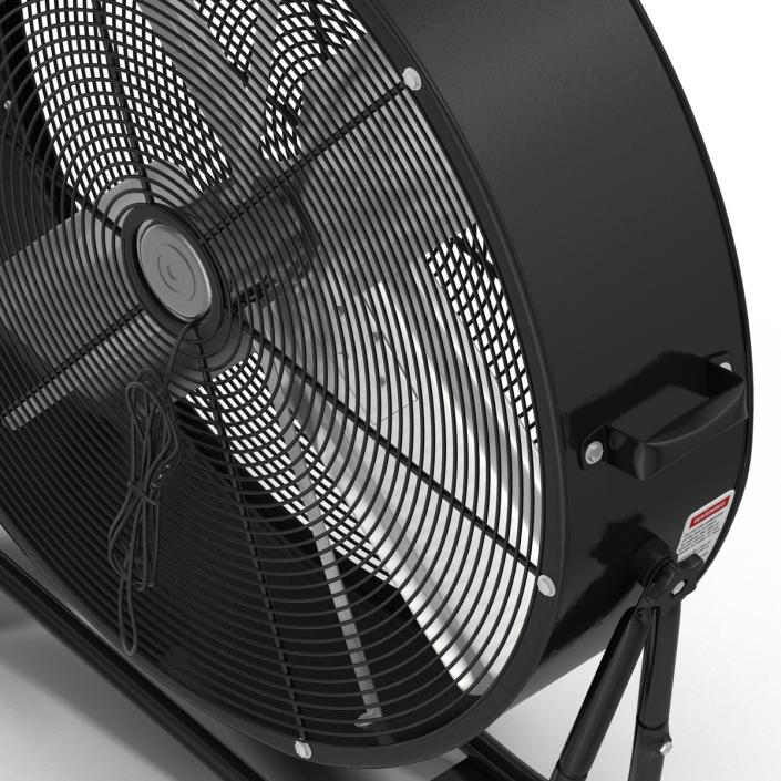 Industrial Fan Generic 3D