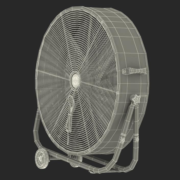 Industrial Fan Generic 3D