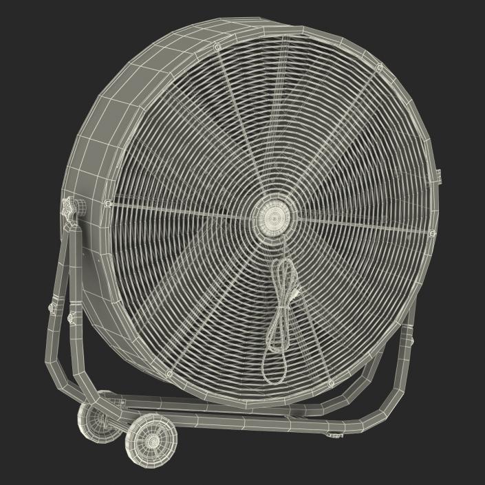 Industrial Fan Generic 3D