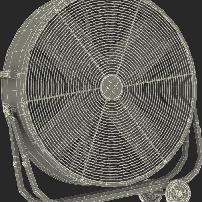 Industrial Fan Generic 3D