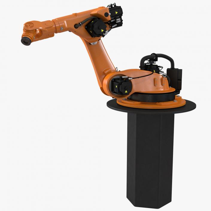 3D Kuka Robot KR 60-4 KS Rigged model