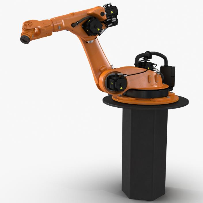 3D Kuka Robot KR 60-4 KS Rigged model