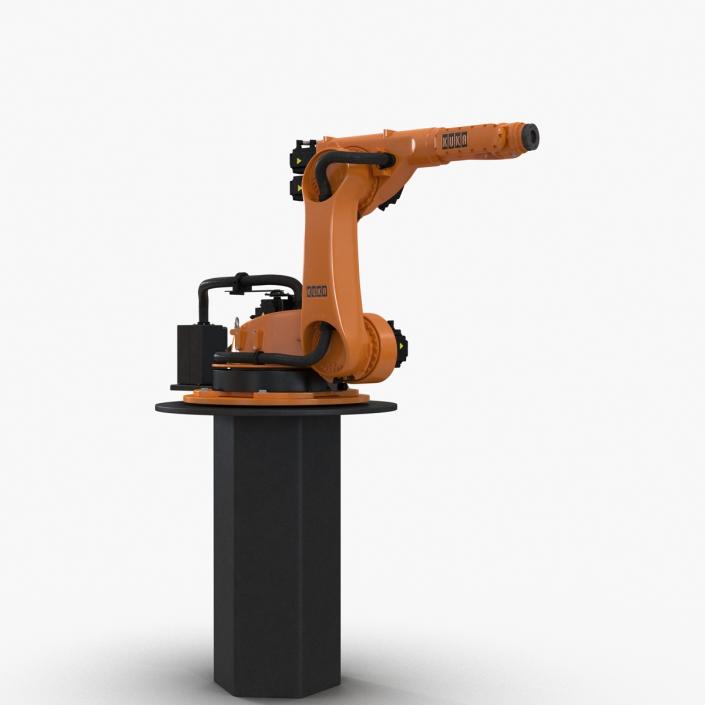 3D Kuka Robot KR 60-4 KS Rigged model