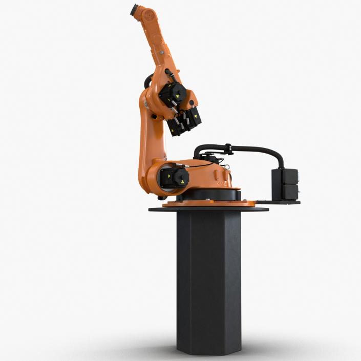 3D Kuka Robot KR 60-4 KS Rigged model