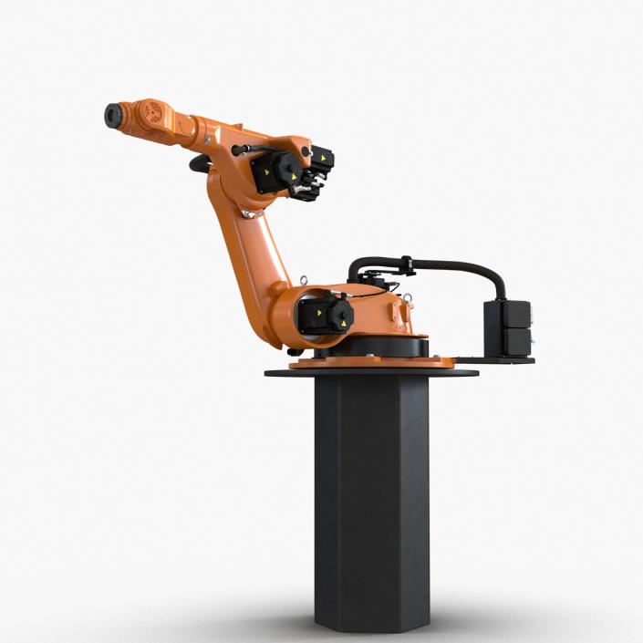 3D Kuka Robot KR 60-4 KS Rigged model