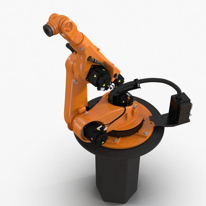 3D Kuka Robot KR 60-4 KS Rigged model