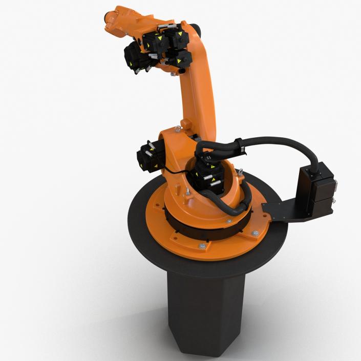 3D Kuka Robot KR 60-4 KS Rigged model