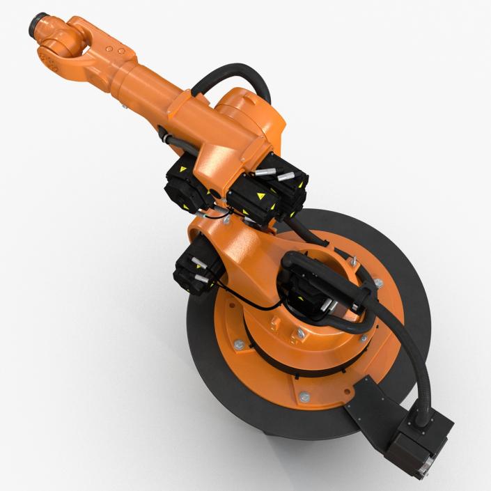 3D Kuka Robot KR 60-4 KS Rigged model