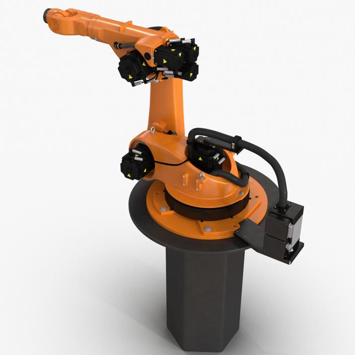 3D Kuka Robot KR 60-4 KS Rigged model