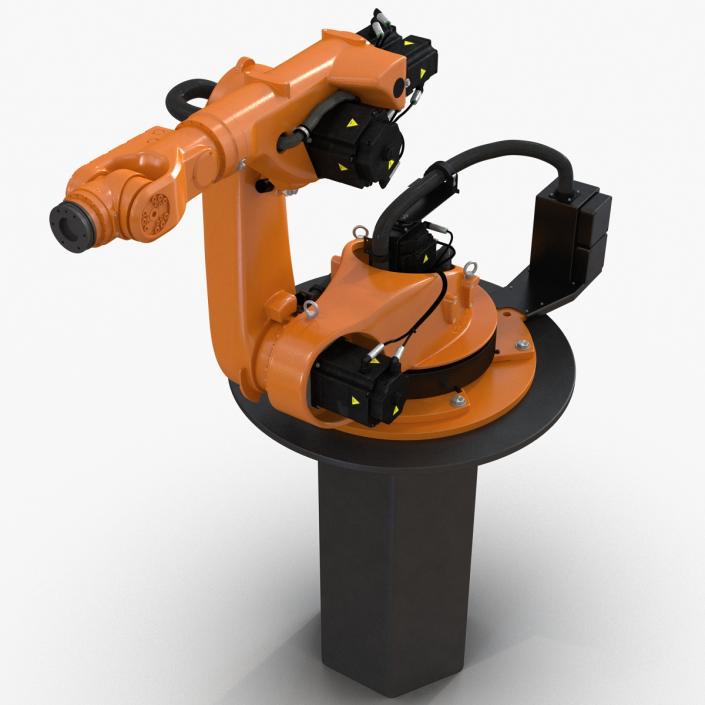 3D Kuka Robot KR 60-4 KS Rigged model