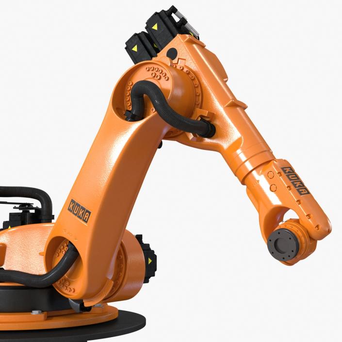 3D Kuka Robot KR 60-4 KS Rigged model