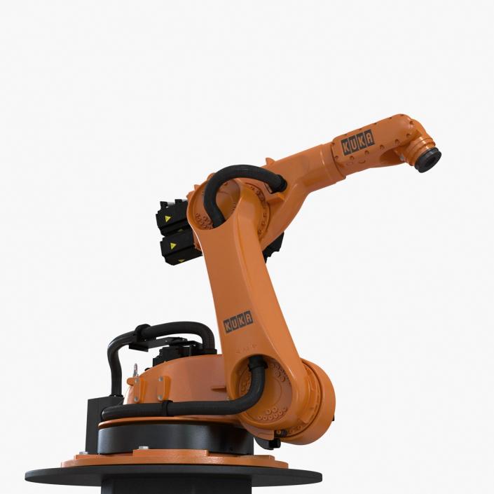 3D Kuka Robot KR 60-4 KS Rigged model