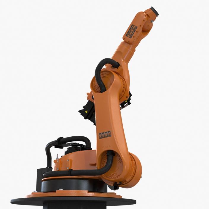 3D Kuka Robot KR 60-4 KS Rigged model