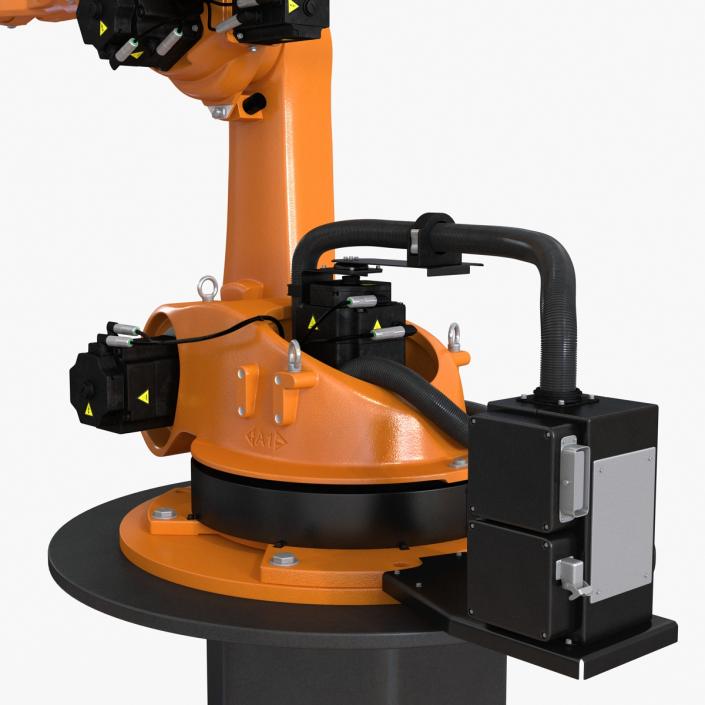 3D Kuka Robot KR 60-4 KS Rigged model