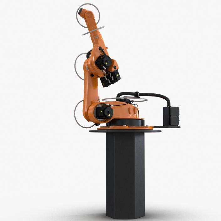 3D Kuka Robot KR 60-4 KS Rigged model