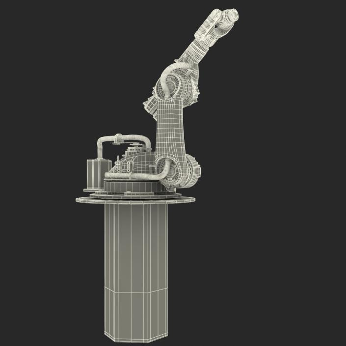 3D Kuka Robot KR 60-4 KS Rigged model