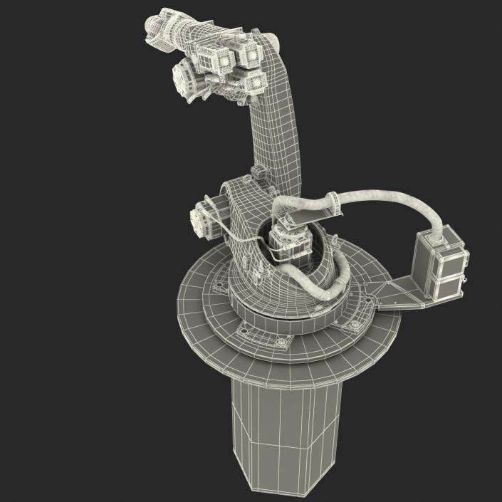 3D Kuka Robot KR 60-4 KS Rigged model