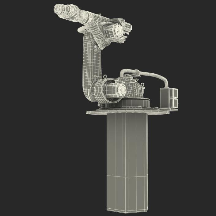 3D Kuka Robot KR 60-4 KS Rigged model