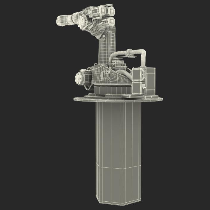 3D Kuka Robot KR 60-4 KS Rigged model