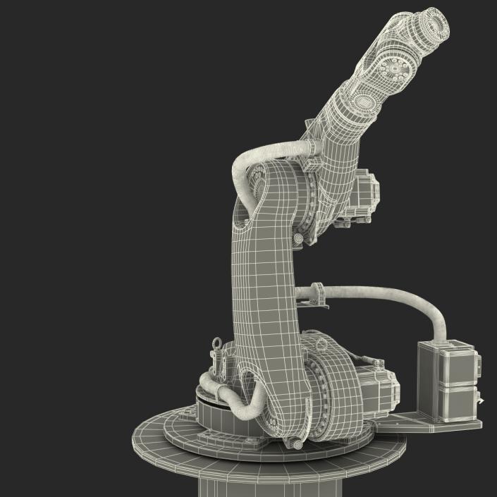 3D Kuka Robot KR 60-4 KS Rigged model