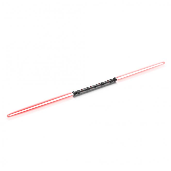 3D model Star Wars Darth Maul Double Lightsaber 2