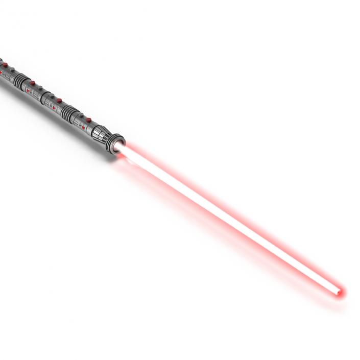 3D model Star Wars Darth Maul Double Lightsaber 2