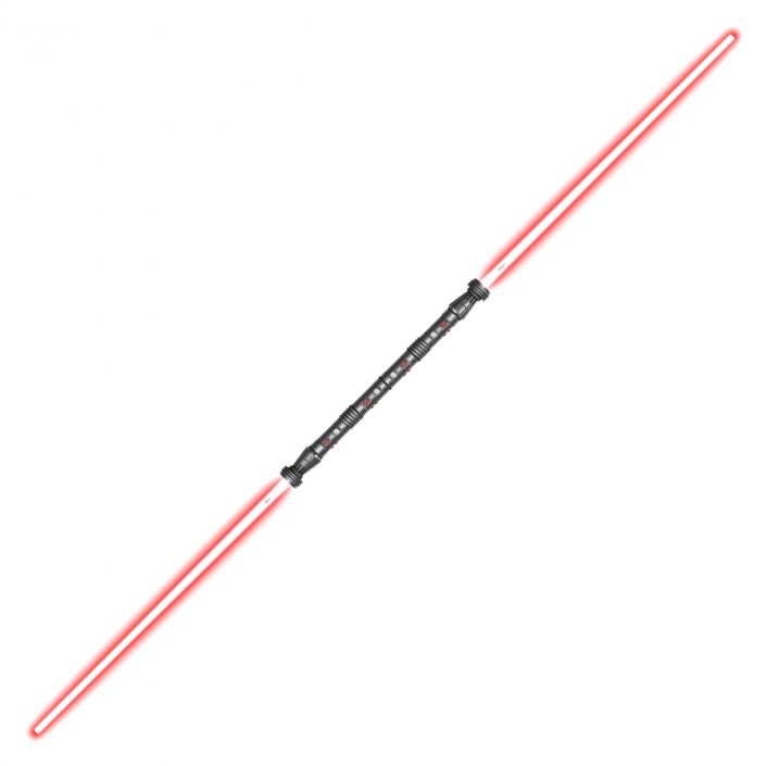 3D model Star Wars Darth Maul Double Lightsaber 2