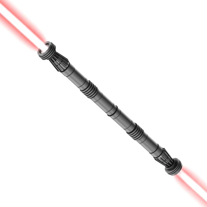 3D model Star Wars Darth Maul Double Lightsaber 2