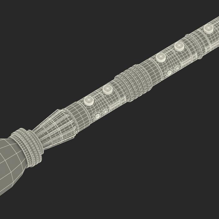 3D model Star Wars Darth Maul Double Lightsaber 2