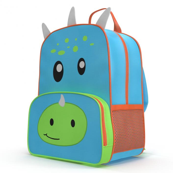 Kid Backpack Dino 3D