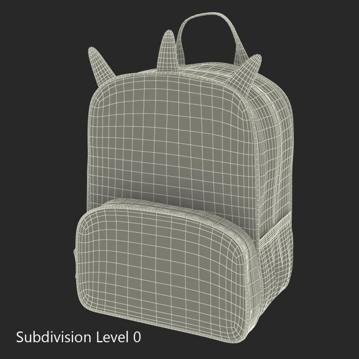 Kid Backpack Dino 3D