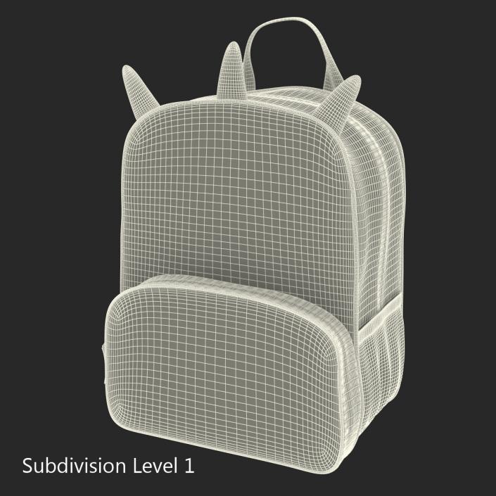 Kid Backpack Dino 3D