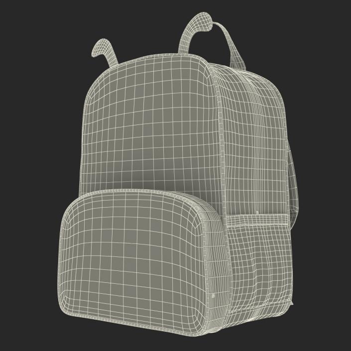 3D model Kid Backpack Ladybug