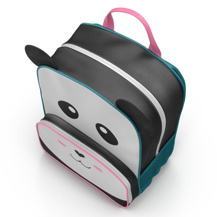 3D Kid Backpack Panda model