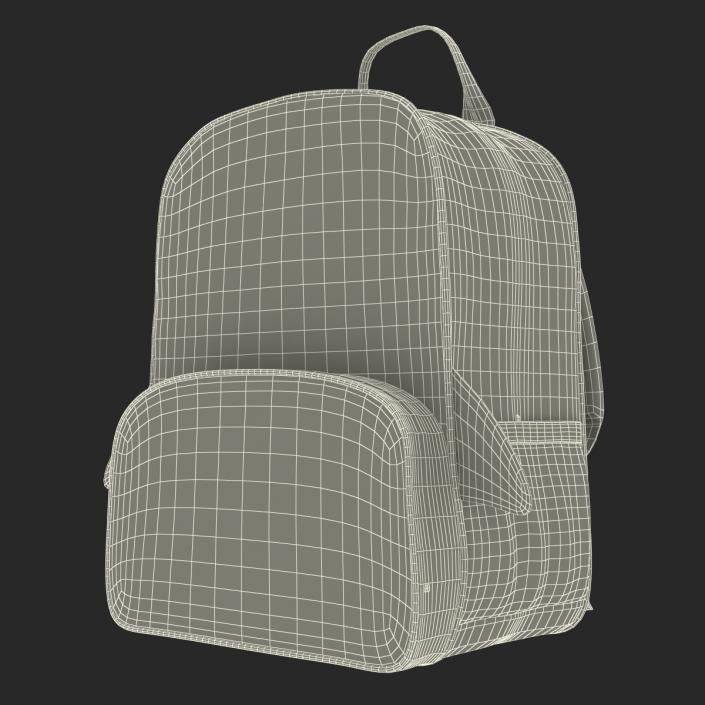 3D Kid Backpack Shark model