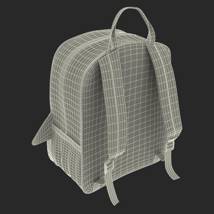 3D Kid Backpack Shark model