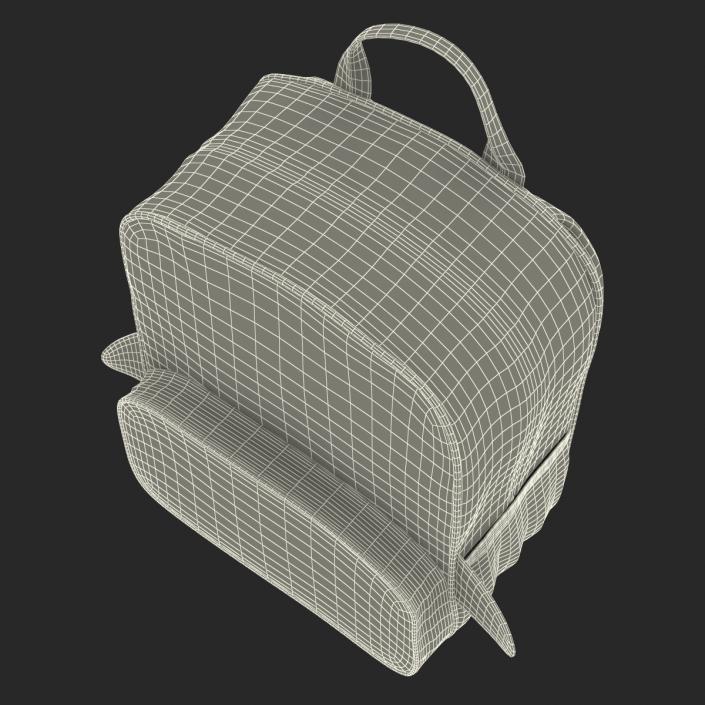 3D Kid Backpack Shark model