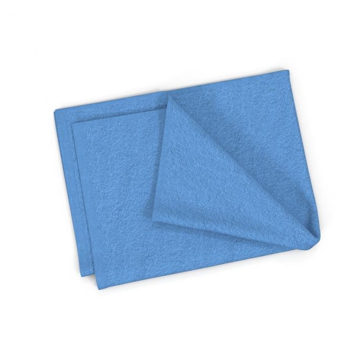 Towel 4 Blue 3D