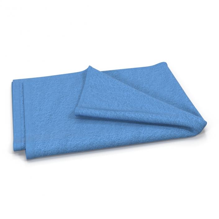 Towel 4 Blue 3D