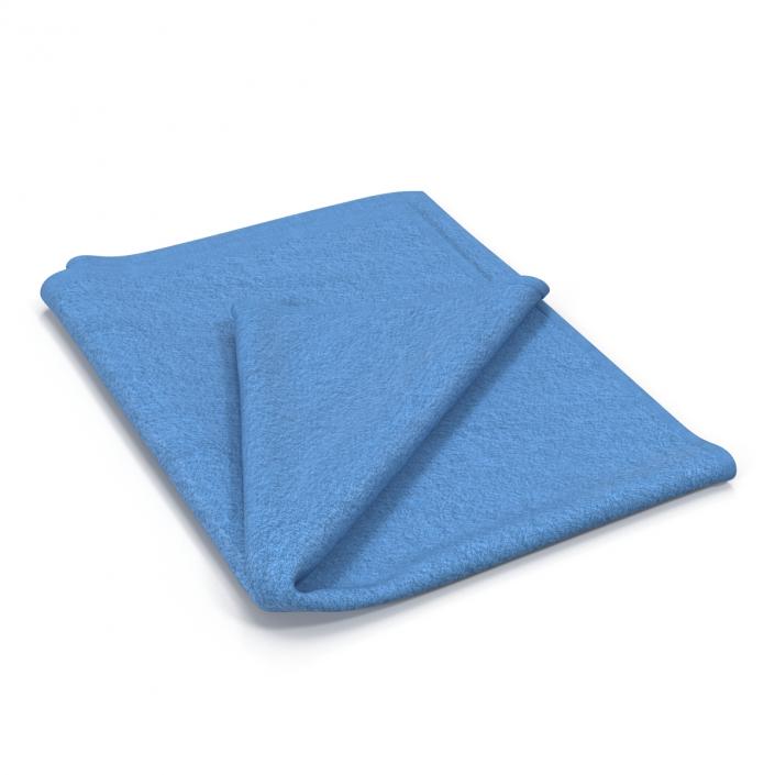 Towel 4 Blue 3D