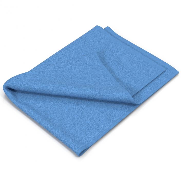 Towel 4 Blue 3D