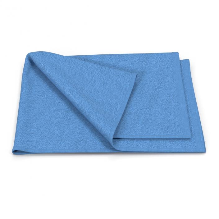 Towel 4 Blue 3D