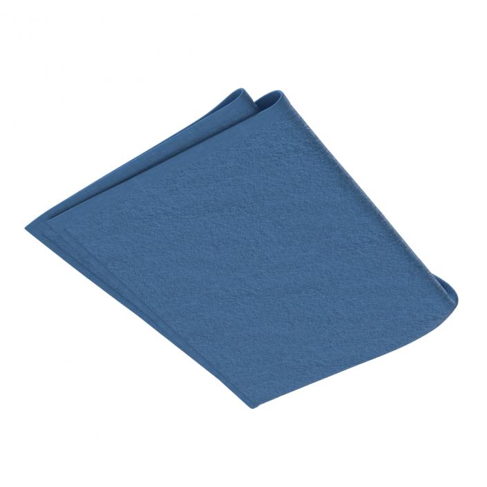 Towel 4 Blue 3D