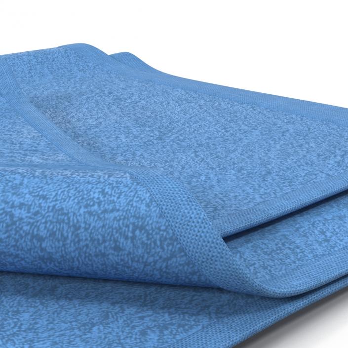 Towel 4 Blue 3D