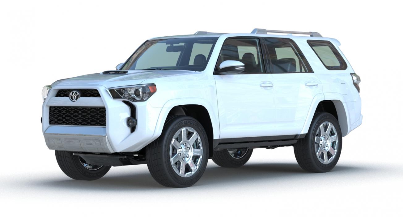 3D Toyota 4Runner and Hobby Caravan Prestige