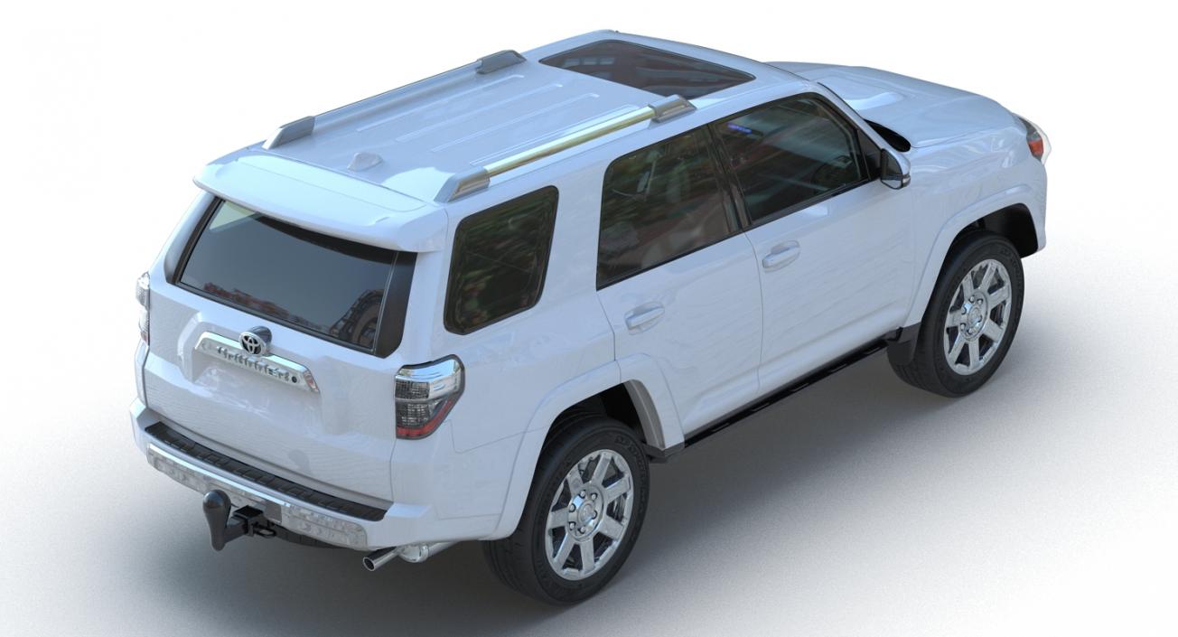 3D Toyota 4Runner and Hobby Caravan Prestige